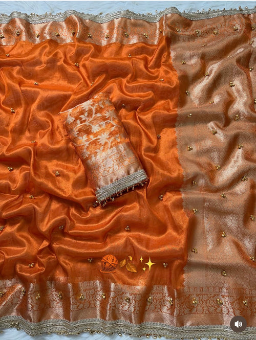 Tissue Saree