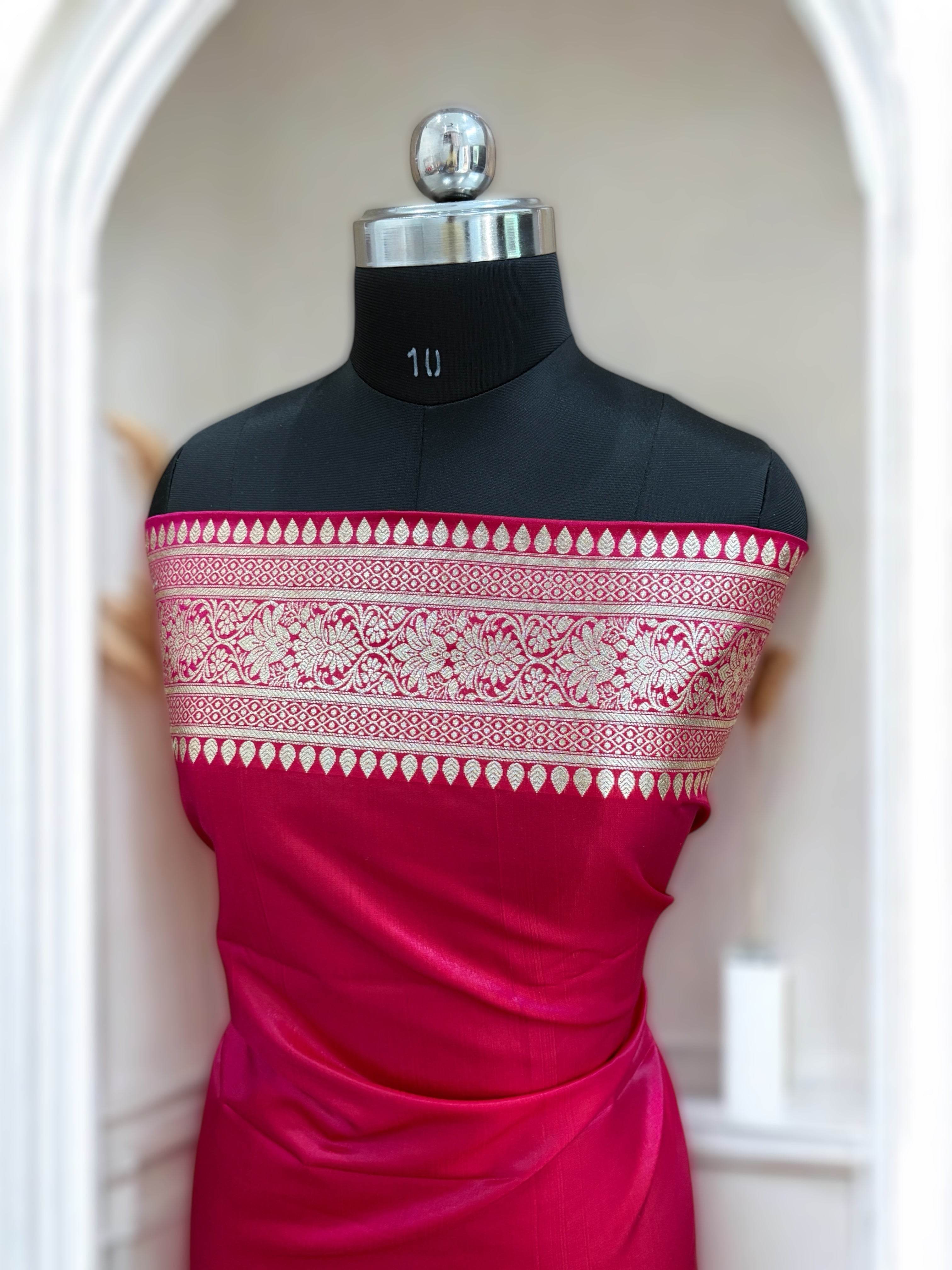 Regal Rani Buti Satin Silk Saree - Zohra Silk